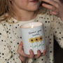Sunflowers Candle For Teacher, thumbnail 2 of 3
