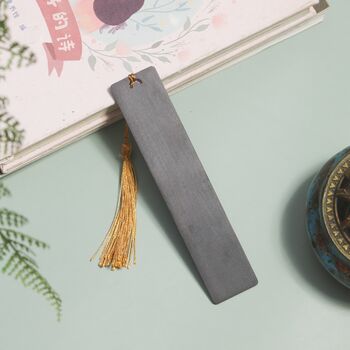 Personalized Wooden Bookmark Handmade Gift Teacher, 6 of 8