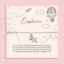 Explorer Plane And Heart Bracelet, thumbnail 1 of 8