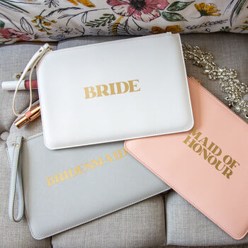 The Bride Bridal Wedding Clutch Bag, 3 of 6