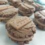 Vegan Bourbon Cookie Sandwich – Chocolate And Cream, thumbnail 1 of 4