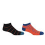Thin Stripe And Crosslet Men's Trainer Socks Bundle, thumbnail 1 of 7