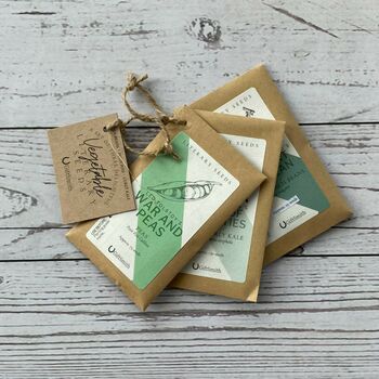 Literary Seeds: The Veggies Set Of Three Seed Packets, 3 of 4