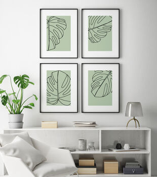 Botanical Set Of Four Unframed Home Prints, 5 of 12