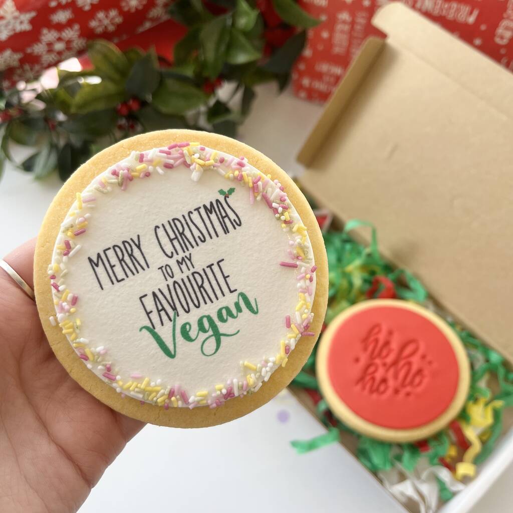 Vegan Christmas Biscuit Set, 1 of 2
