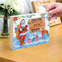 Personalised Christmas With Sign Wood Block, thumbnail 1 of 4