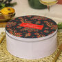 Personalised Christmas Floral Tin Gift For The Home, thumbnail 4 of 6