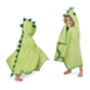 Personalised Dinosaur Bamboo Soft Hooded Towel, thumbnail 2 of 10