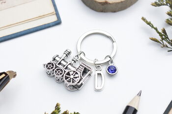 Steam Train Keyring, Train Lovers Gift, 3 of 8