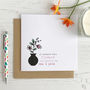 Personalised Mother's Day, Bold Floral Card, thumbnail 1 of 3