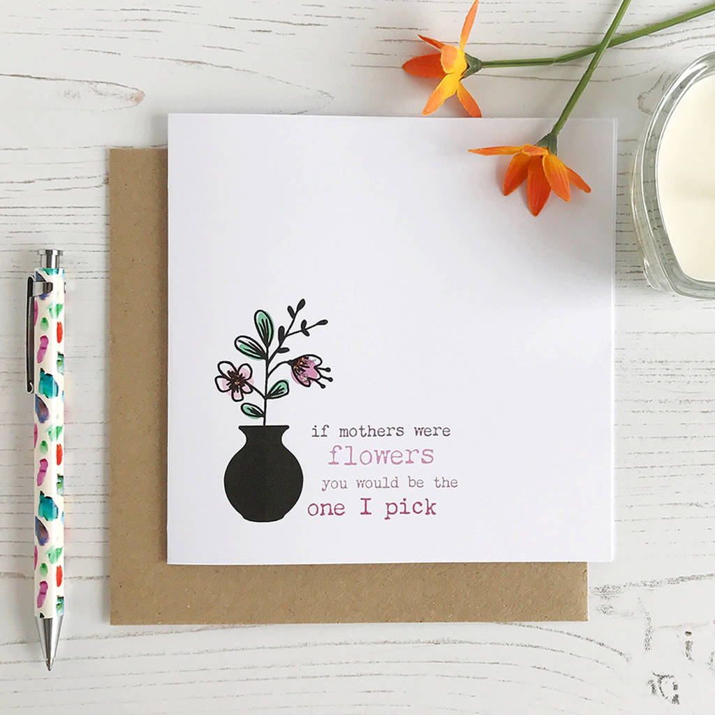 Personalised Mother's Day, Bold Floral Card, 1 of 3