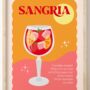 Sangria Cocktail Print, thumbnail 3 of 4