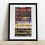 30th Birthday Personalised Print, Films Of 1994, thumbnail 6 of 9