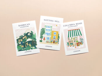 London Location Landmark Postcards, 4 of 6