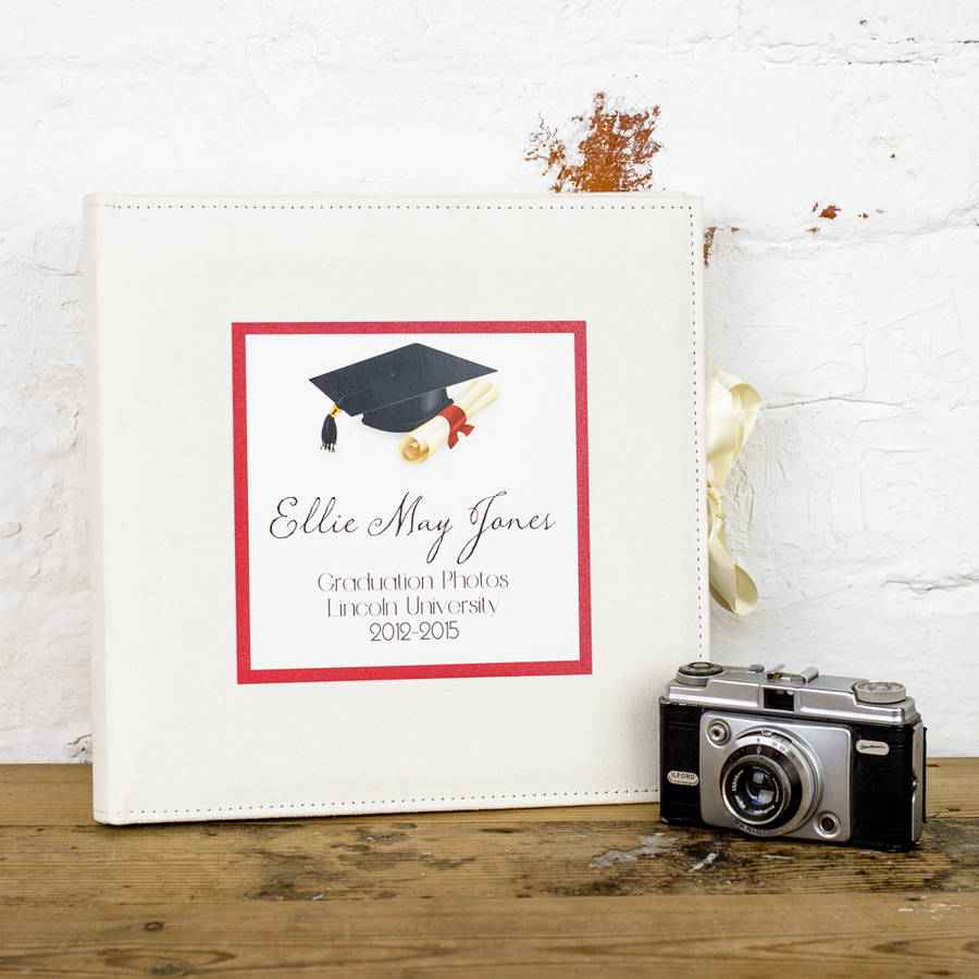 Personalised Graduation Photo Album By Dreams To Reality Design Ltd ...