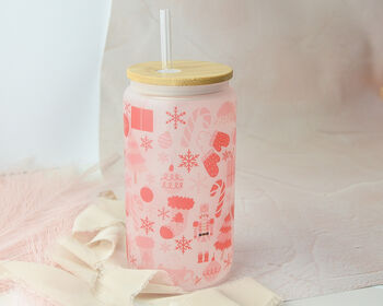 Christmas Glass Tumbler, 2 of 7