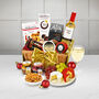 Silent Night Christmas Food And Drink Hamper With White Wine, thumbnail 1 of 4