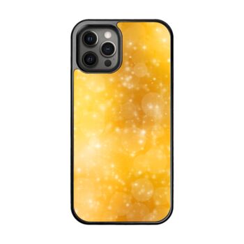 Sparkling Golden Stars iPhone Case, 4 of 4