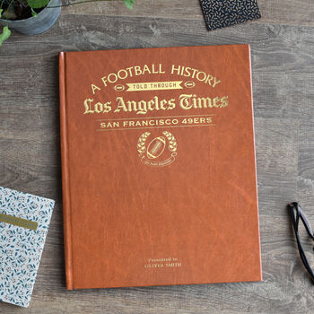 San Francisco 49ers Personalised Gift Newspaper Book, 7 of 10