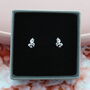 Tiny Unicorn Stud Earrings, thumbnail 1 of 2