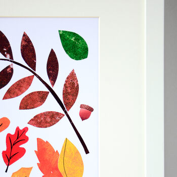 Autumn Leaves Art Print, 9 of 9