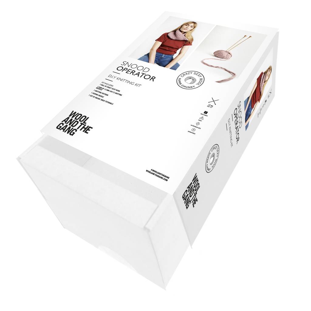 Good Times Blanket Kit By Wool And The Gang By Wool and the gang