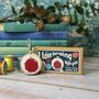 I Love Hanging With You Christmas Mini Matchbox Cross Stitch Kit, thumbnail 1 of 5