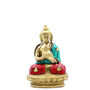 Brass Buddha Figure Blessing, thumbnail 1 of 4