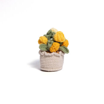 Mother's Day Limited Edition｜Eternal Rose Crochet Pot Plant, 2 of 6