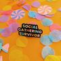 Social Gathering Survivor Enamel Keyring, thumbnail 5 of 5