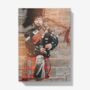 A5 Hardback Notebook Featuring A Bagpipe Player, thumbnail 1 of 4