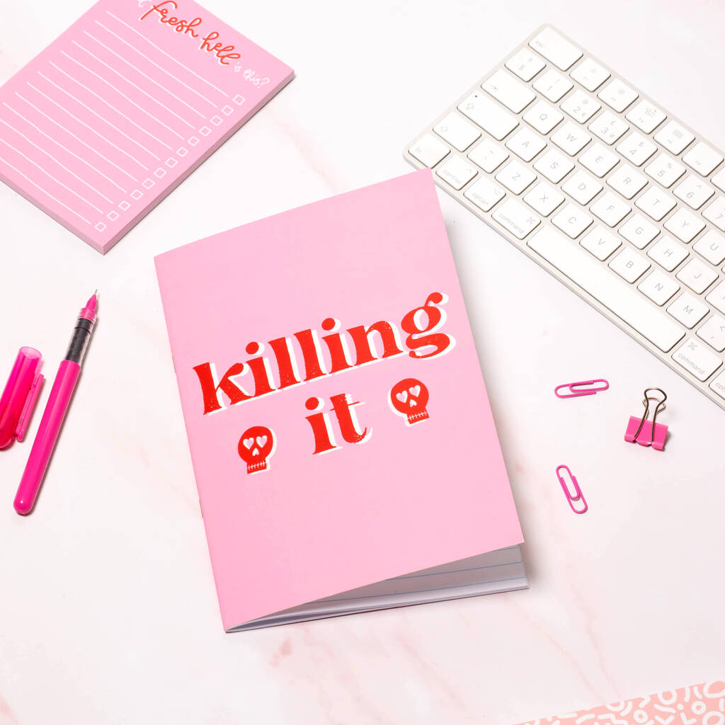 'Killing It' A5 Notebook, 1 of 5
