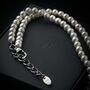 Men's 6mm Shell Pearl Necklace, thumbnail 1 of 12