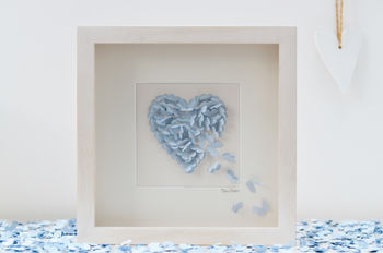 Personalised Engagement Butterfly Heart, 3D Art, 2 of 12