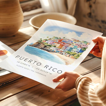 Puerto Rico Travel Print, 3 of 7