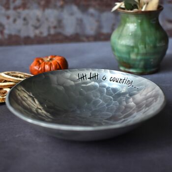 10th Anniversary Aluminium Trinket Bowl Medium, 5 of 12