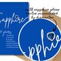 Sparkly Sapphire Anniversary Heart Card, thumbnail 4 of 12