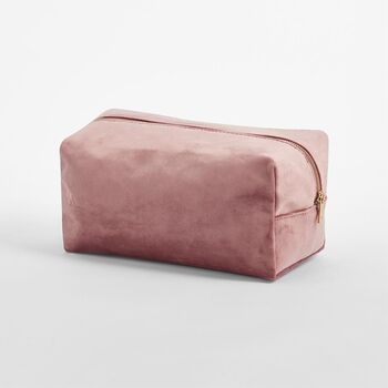Bridesmaid Velvet Toiletry And Accessory Case, 7 of 10