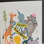 Party Pets Happy Birthday Greeting Card, thumbnail 2 of 3