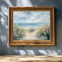 A4 Art Print | Coastal Wall Art | Calm Home Decor For Seaside Interiors, thumbnail 1 of 12