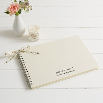 A4 Ivory Memory Book With 'Memories Last Forever' Pen, 7 of 7
