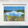 Eden Project, Cornwall, Collage Art Print, thumbnail 1 of 5