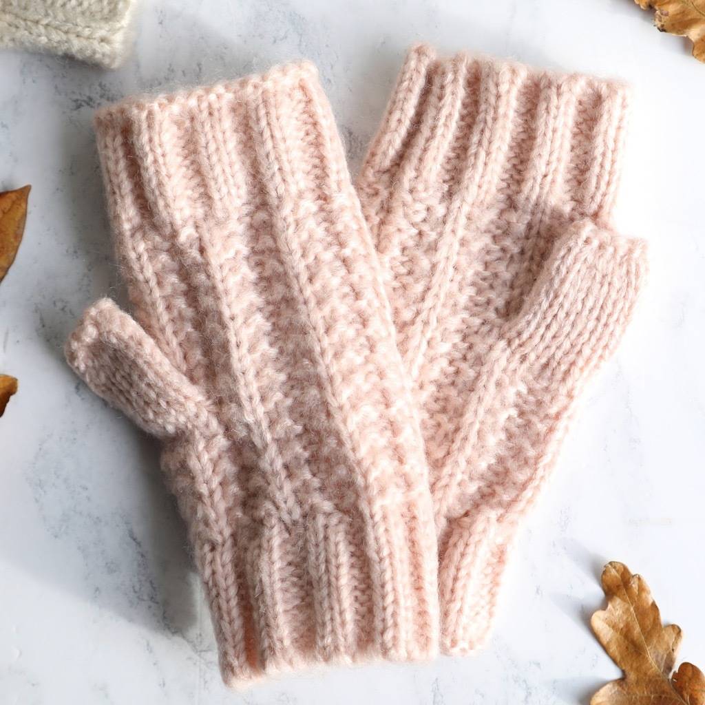 Knit Hand Warmers By Lisa Angel
