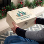 Personalised Christmas Eve Box With Santa, Snowman And Reindeer, thumbnail 1 of 6
