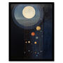 Lost In Space Dreams Abstract Planets Wall Art Print, thumbnail 5 of 6