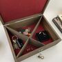 Stag Personalised Cufflink And Watch Box, thumbnail 5 of 10