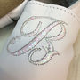 Personalised Iridescent Initial Christening Shoes, thumbnail 3 of 8