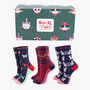 Cat Lover Bamboo Socks Gift Box, thumbnail 1 of 4