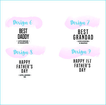 Personalised Diy Apron For Dad Or Grandad, 9 of 9