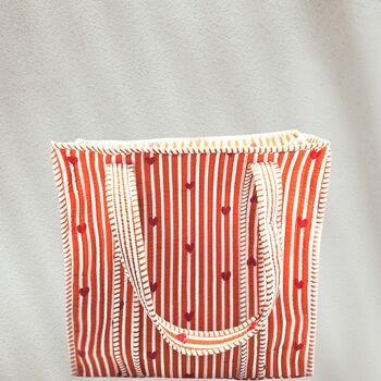 Red Hearts Valentine Tote Bag, 2 of 2